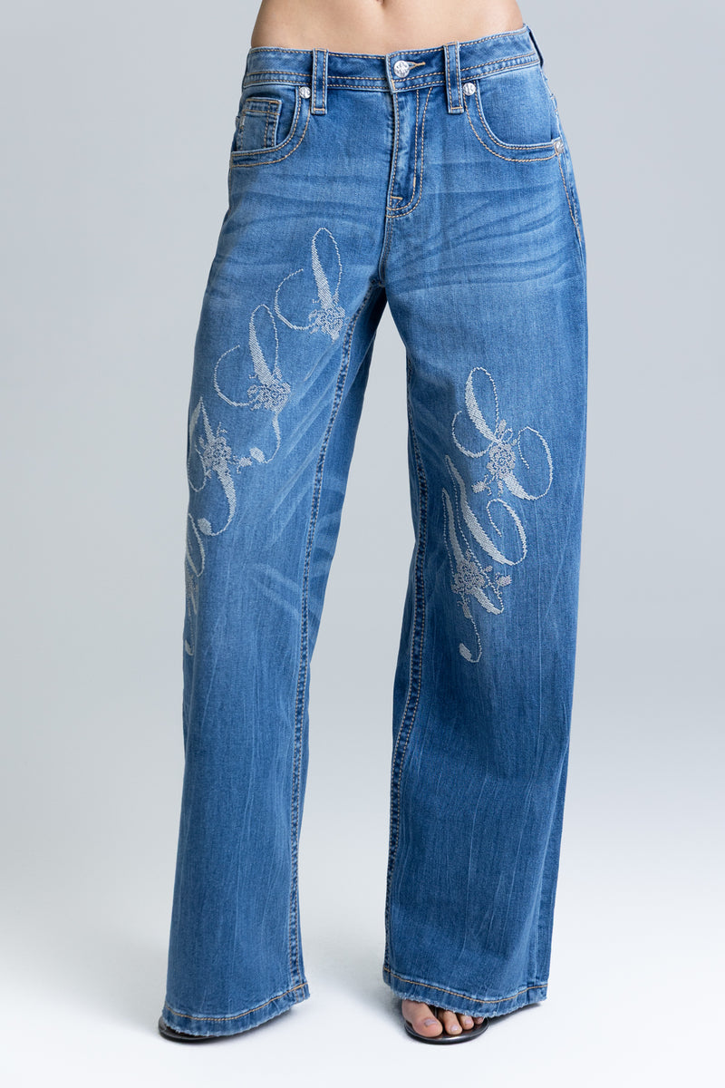 Veil Super Baggy Wide Jeans