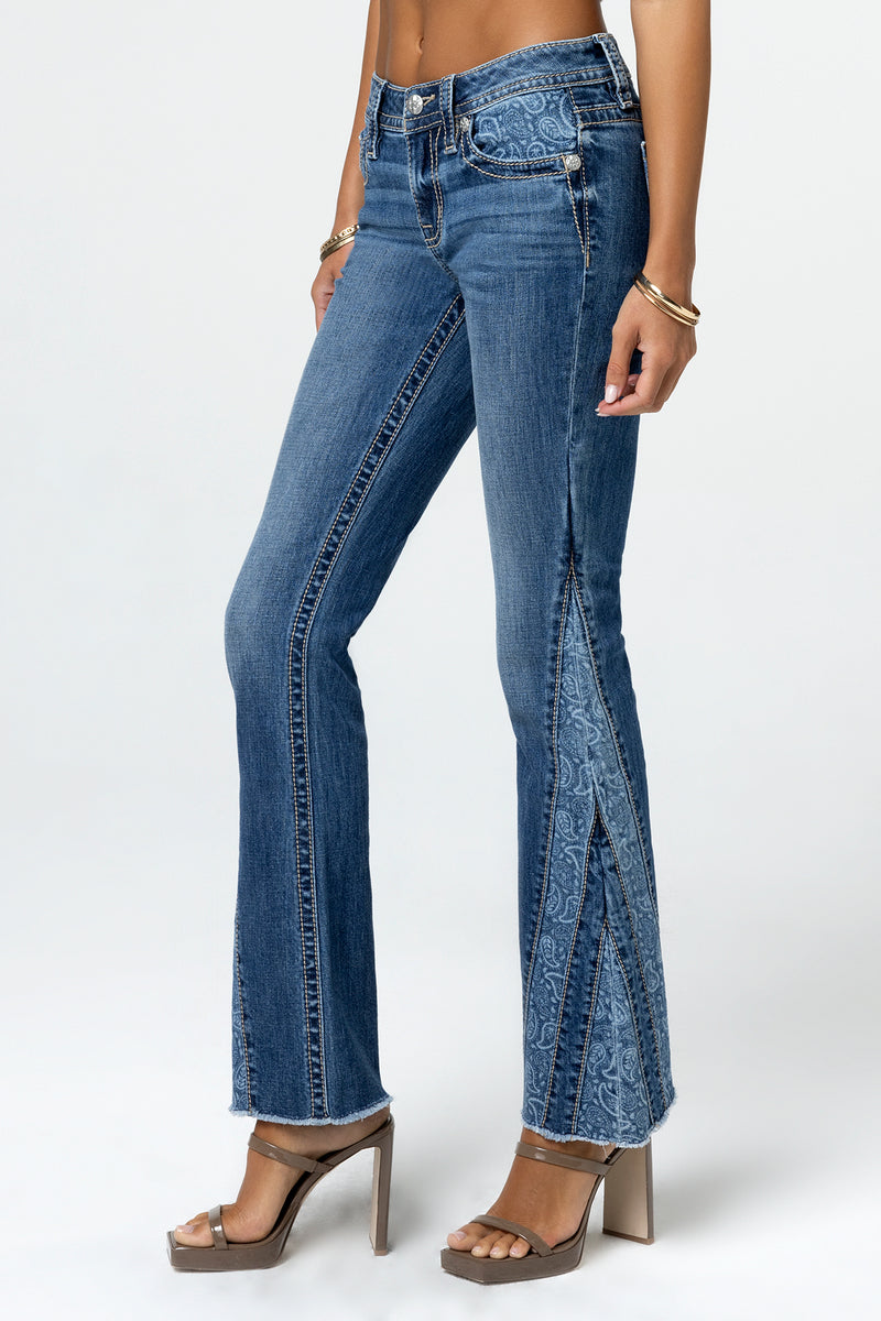 Shop The Hottest Bootcut Jeans: Monica Slit Bootcut Jeans