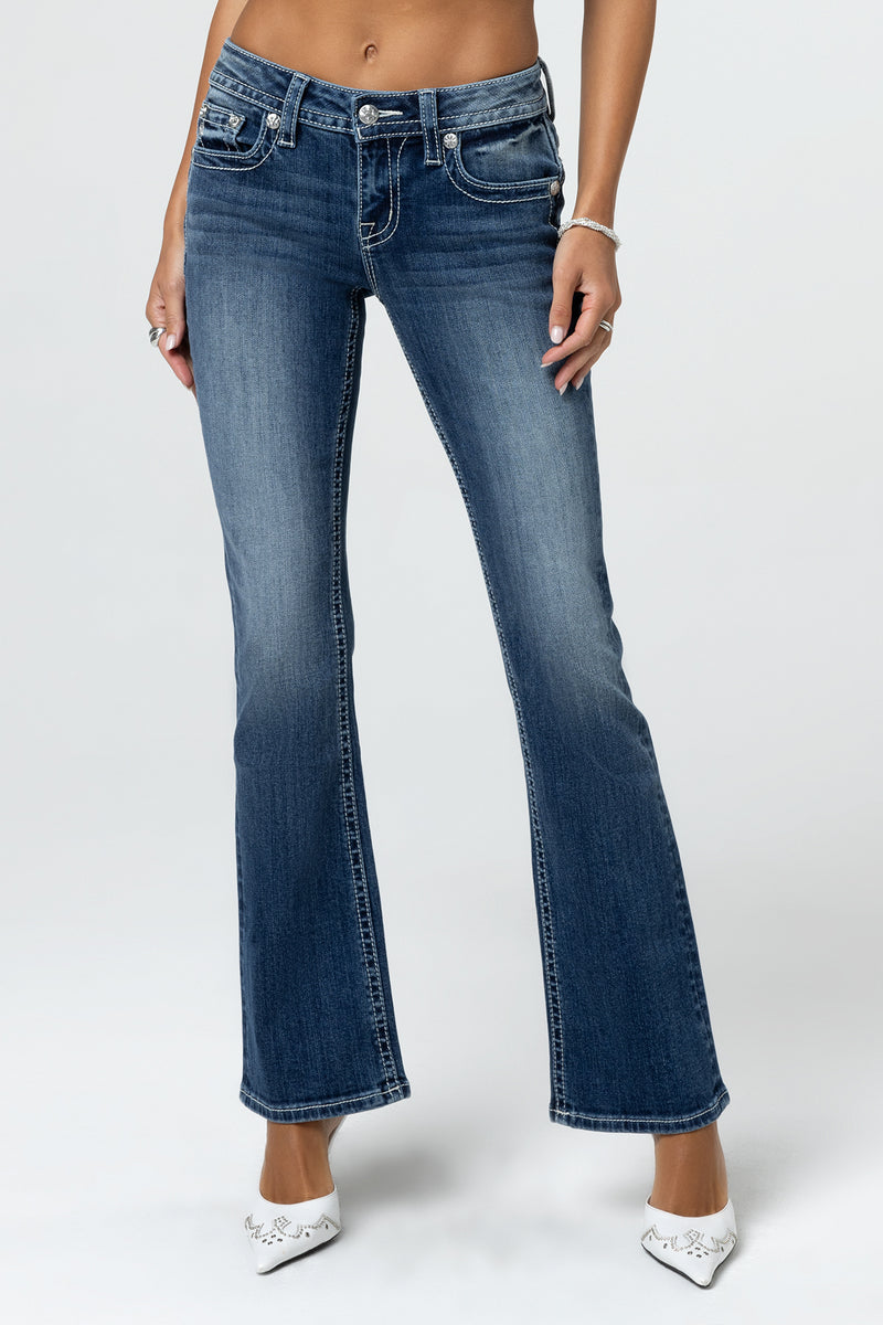 【INCHANT ME】Grid pin tuck boot cut slacks Lands' End Women's High Rise Bi Stretch Pintuck Boot Cut