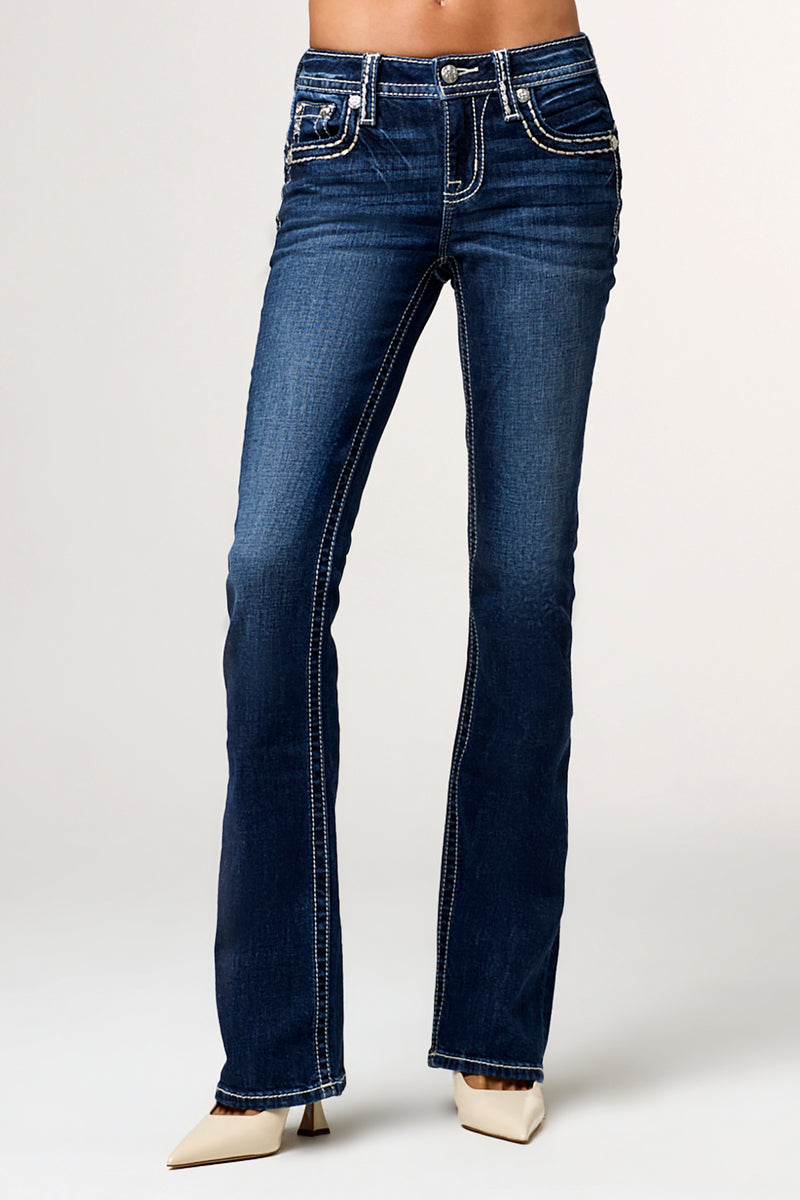 【mnem】Bitten Stitch Bootcut Denim M5014B411_FRONT_CROP_1200x1200