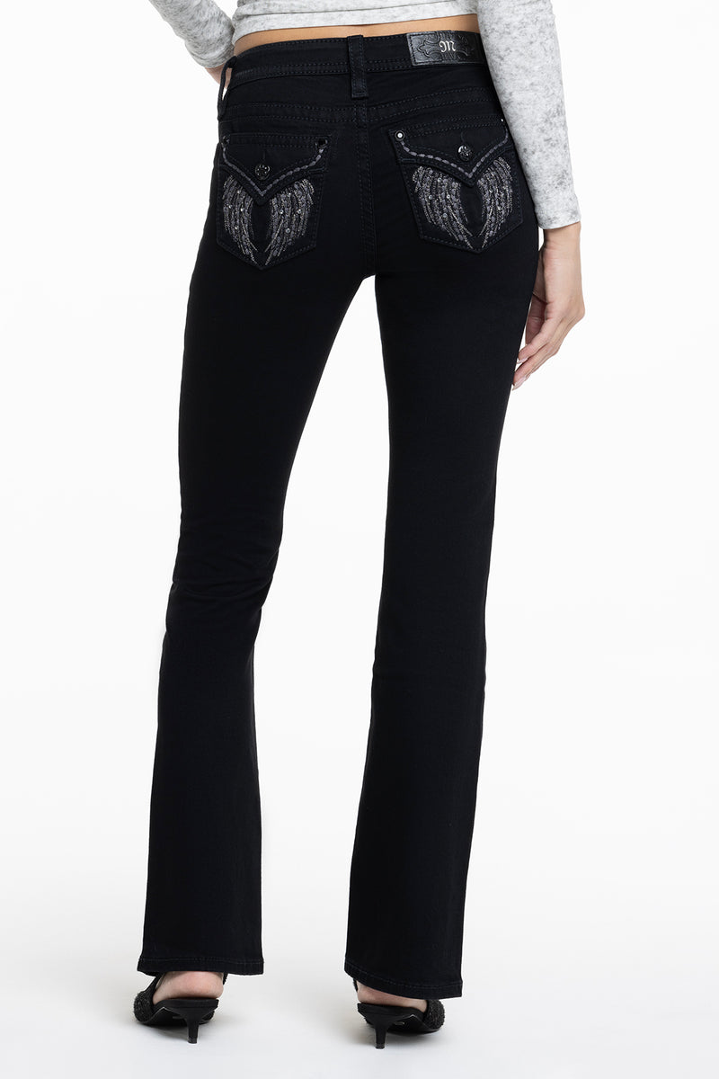 ●ESC STUDIO● attractive bootcut jeans (black) unisex M5082B162.BACK_CROP_1200x1200.