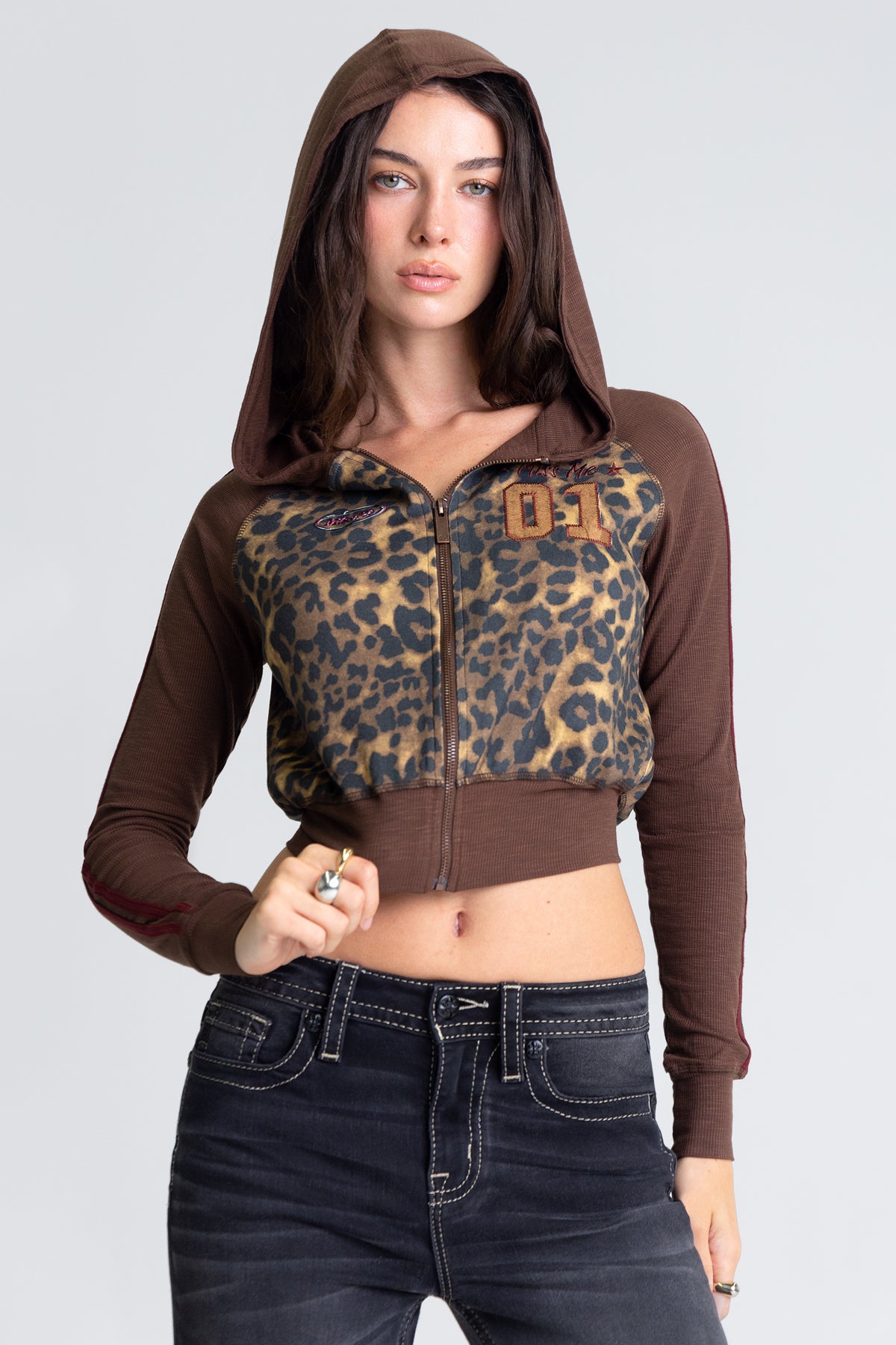 Leva Leopard Hoodie