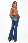 High Rise Super Flared Jeans