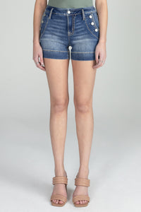 Sailor Button High Rise Shorts