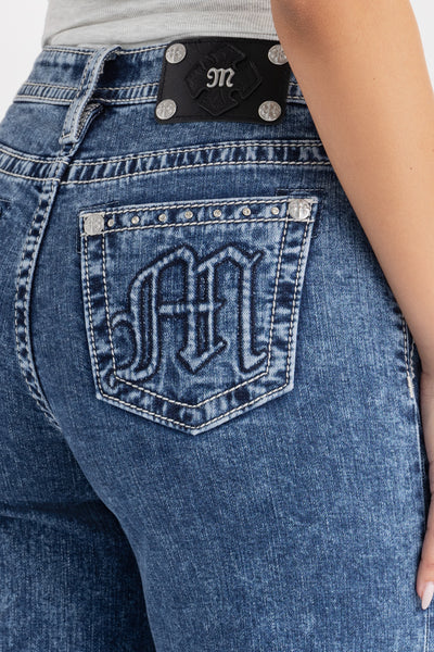 Going Rouge Wide Leg Jeans | Only $114.00 | Vintage Blue