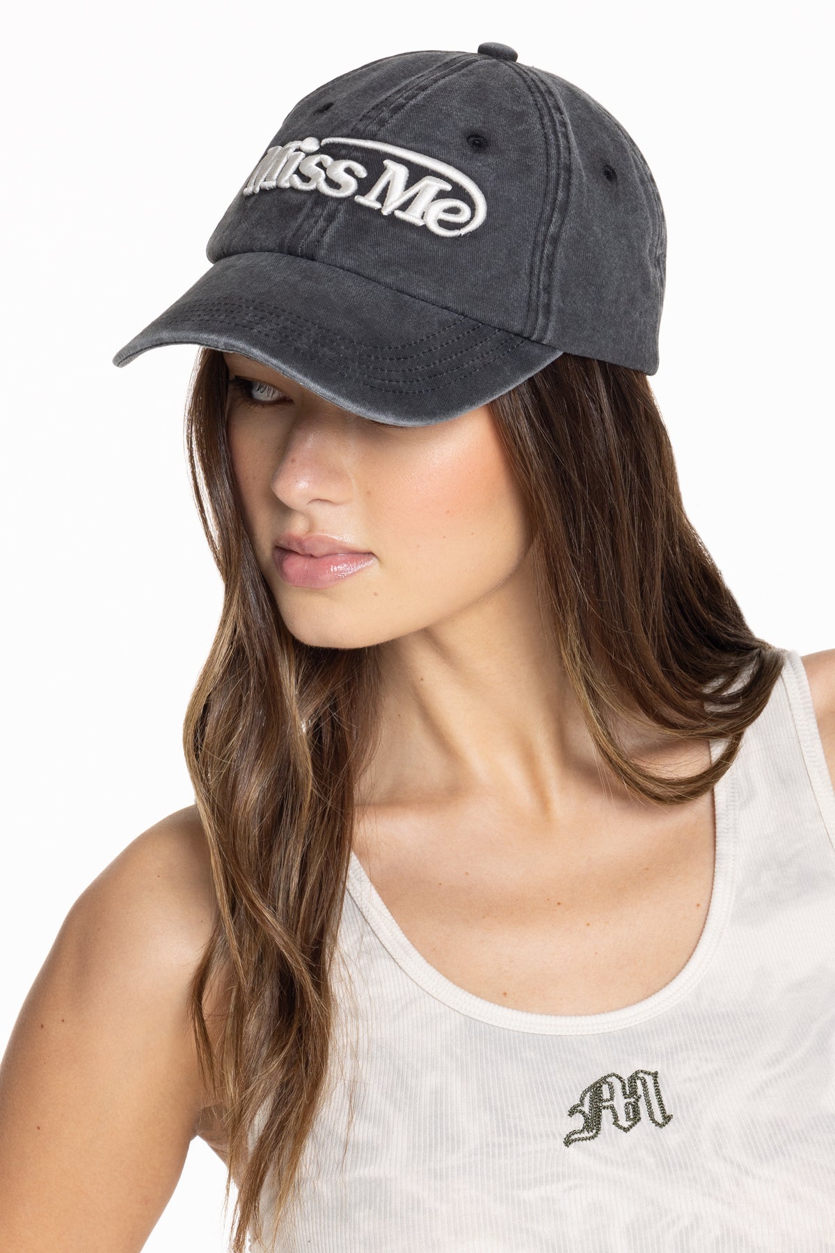 Y2K Grunge 2000s Miss Me Style Hat Miss Me Cap main image 4