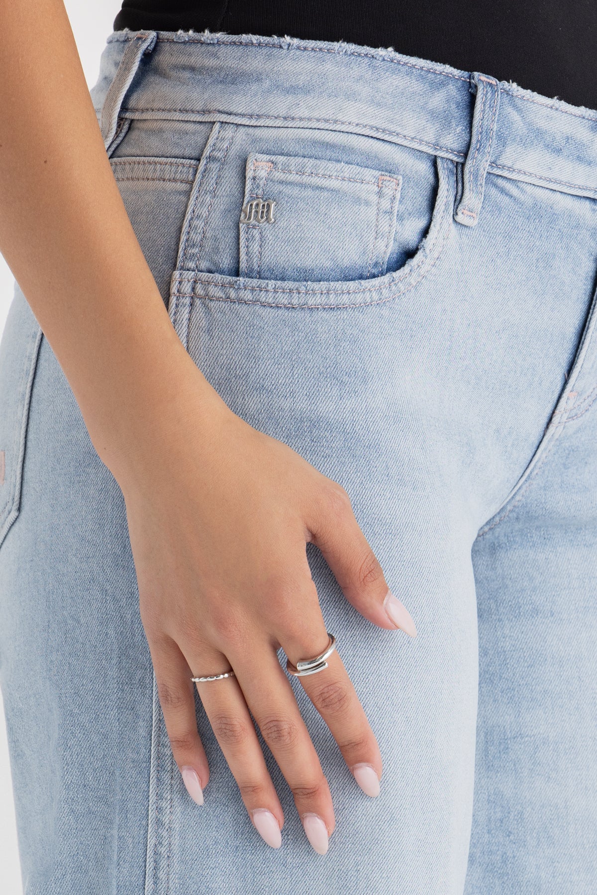 Brooklyn Baggy Wide Leg | Only $34.30 | Light Wash, Vintage Blue