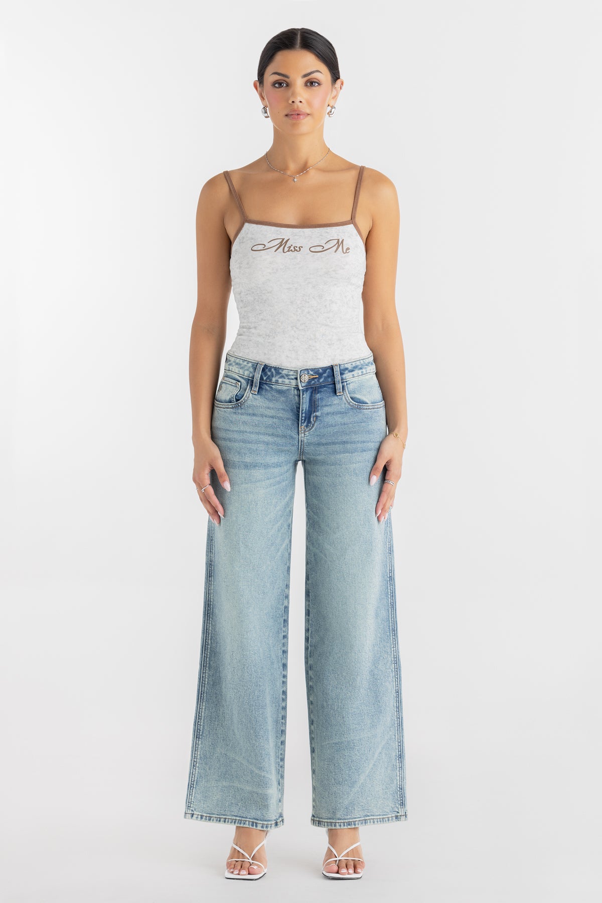 Brooklyn Low Rise Baggy Wide Leg
