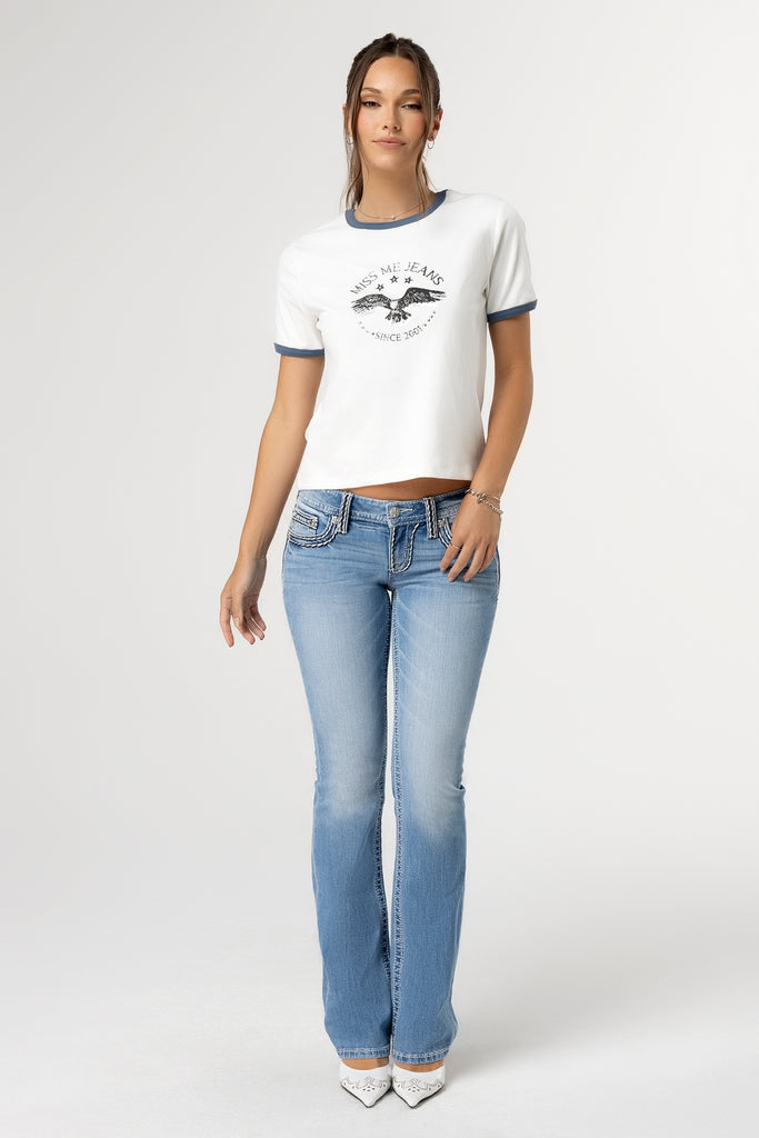 Cleo Mid Bootcut Bi0112 1ab Denim Light