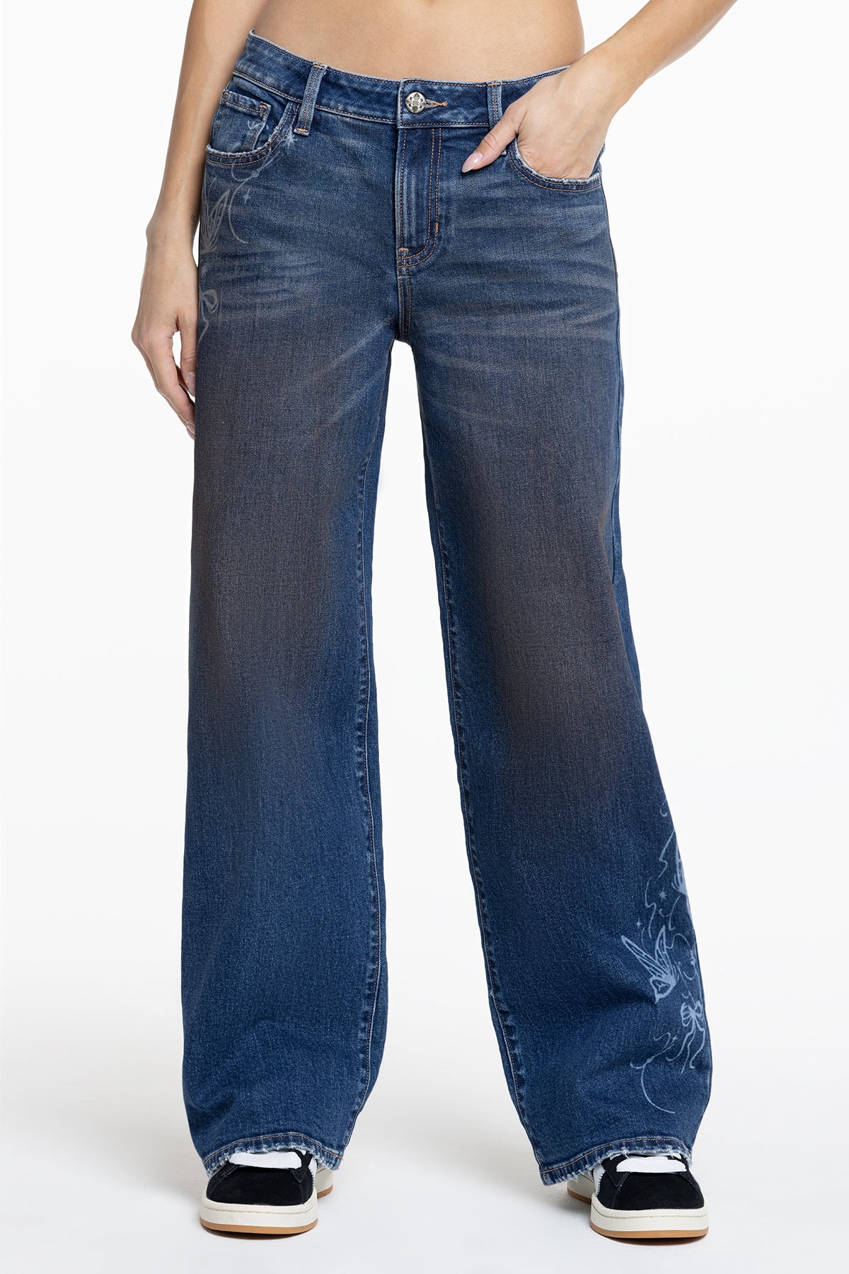 Vanessa Vintage Baggy Jeans Only Vintage Blue Miss Me