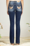 Cow Print Wing Denim