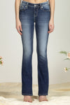 Cow Print Wing Denim
