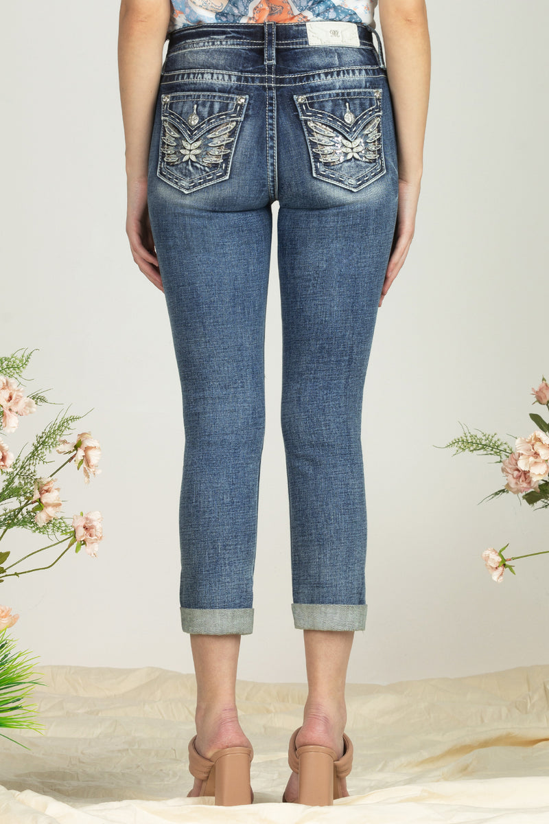 All in One Feathered Wing Capri