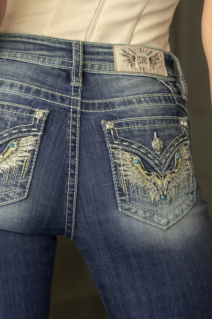 MM's Secret Skinny Jeans | Only $119.00 | Blue | Miss Me