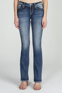 Midnight Desert Longhorn Bootcut Denim