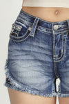 Americana Star-Stitched Shorts