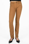 Camel Cross Stitch Straight Jeans