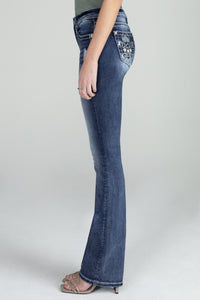 Americana Fleur De Lis Bootcut