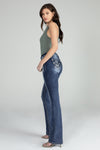 Americana Fleur De Lis Bootcut