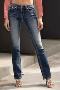 Winged Spirit Bootcut Jeans