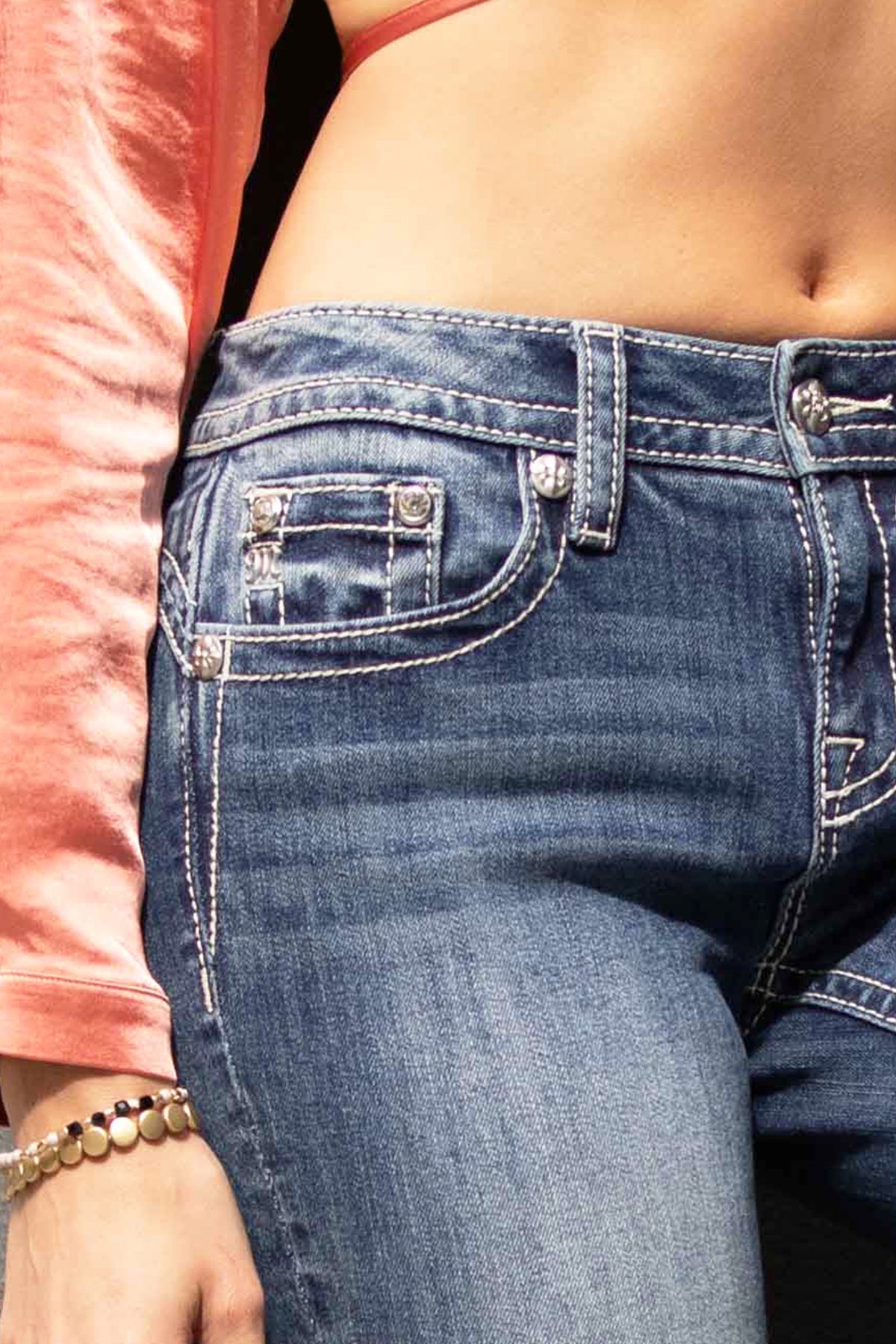 Winged Spirit Bootcut Jeans
