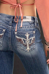 Winged Spirit Bootcut Jeans