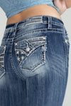 Americana Cuffed Straight Jeans