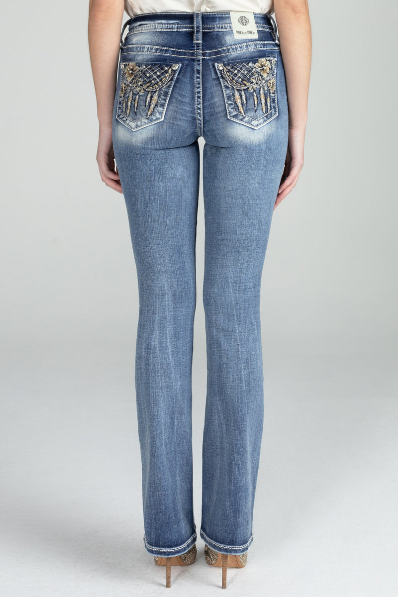 Tropical Dreamcatcher Bootcut Denim