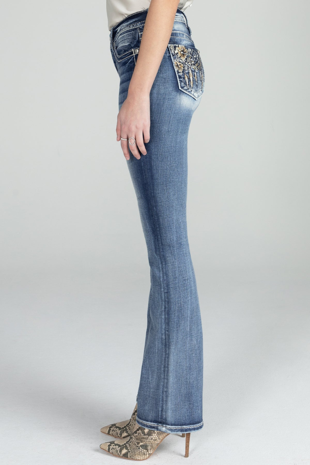 Tropical Dreamcatcher Bootcut Denim