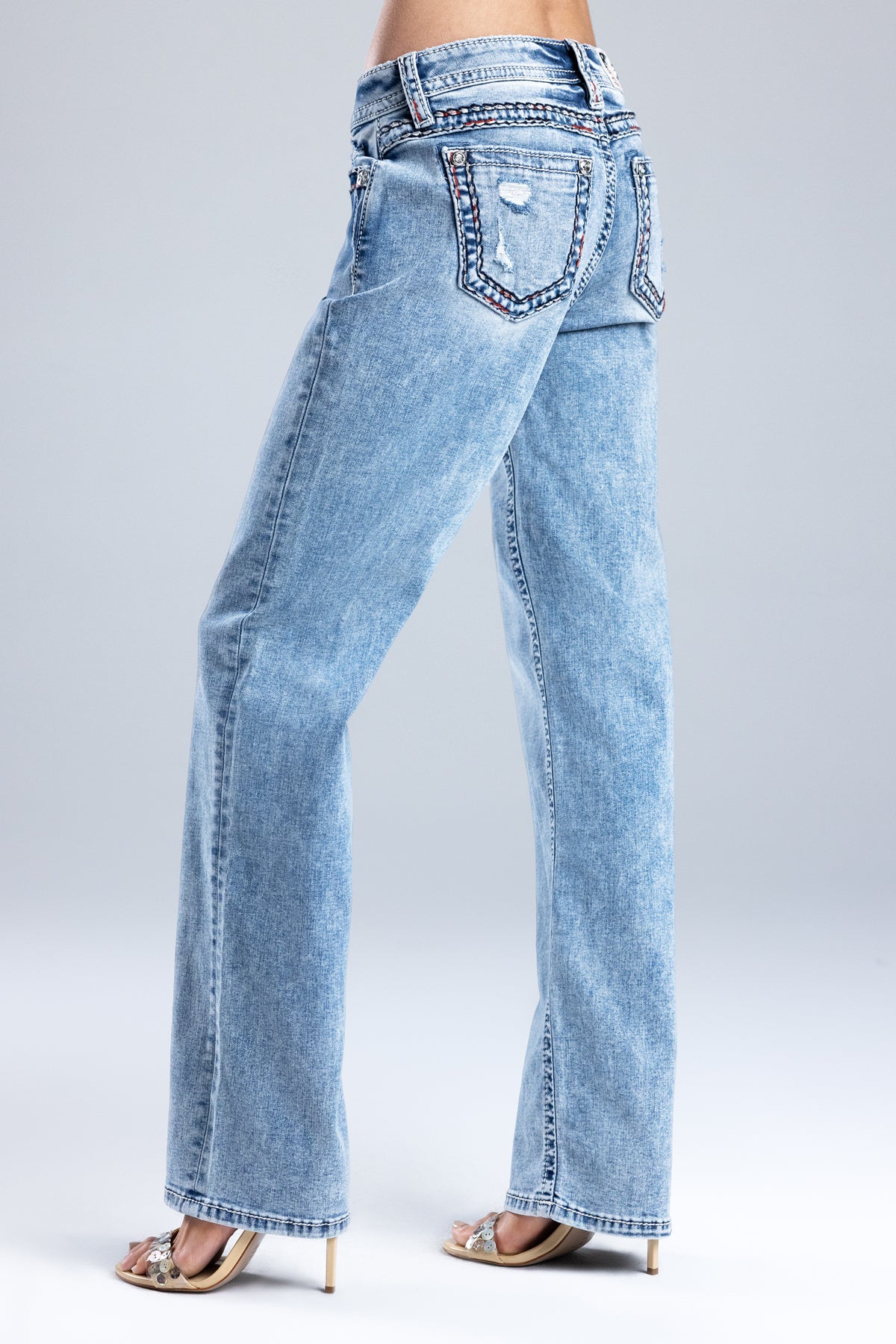 Monroe Stitched Slim Wide