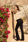 Classic Black Bootcut Jeans