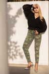 Camo Wings Skinny Jeans