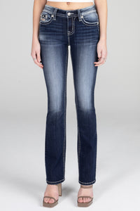 Americana Flag Dark Fade Denim