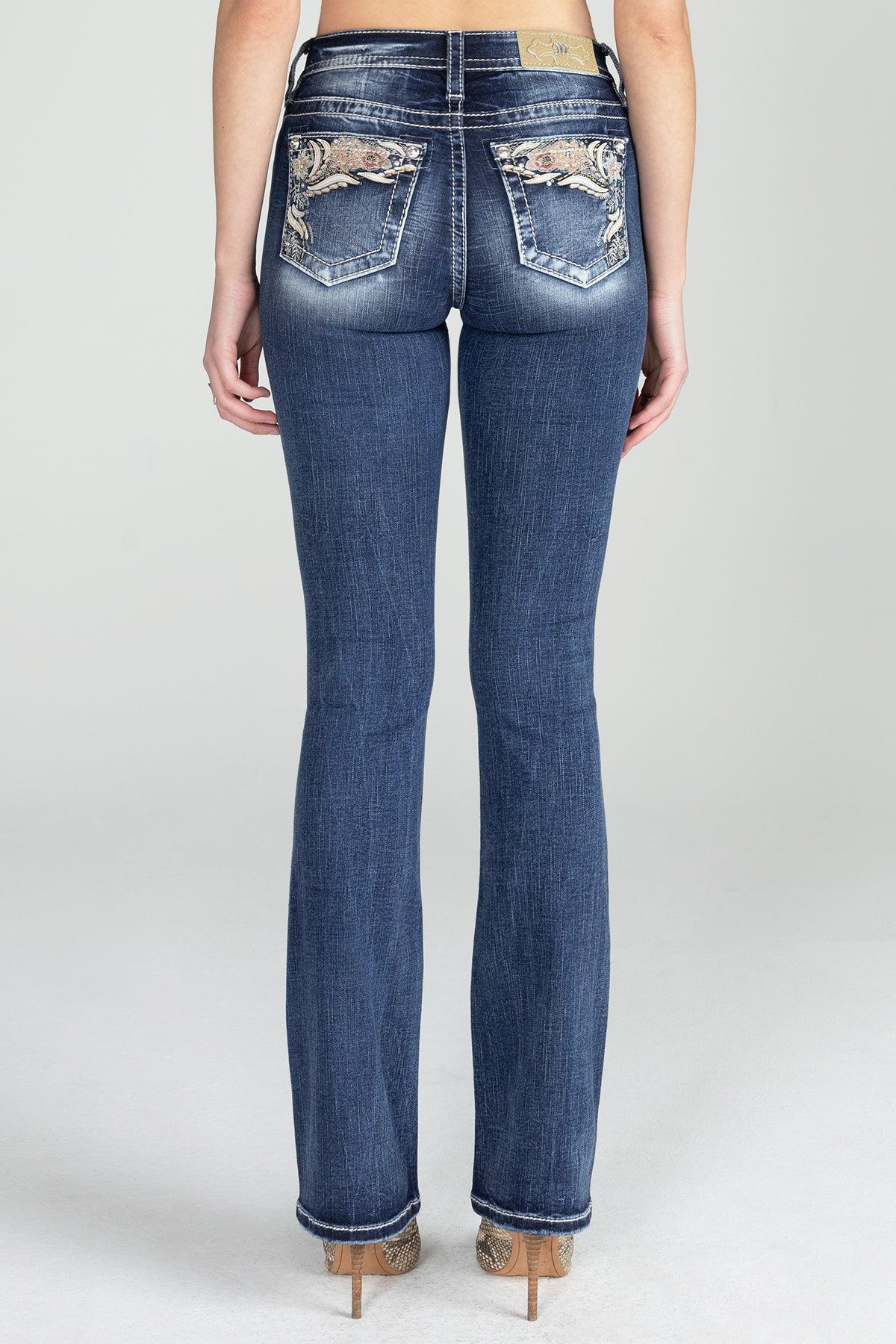 Rosie Jeans Low Rise Stretch Capri