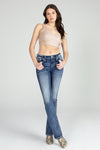 Zig Zag Bootcut Denim