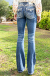 Spring Blossom Aztec Bootcut Denim
