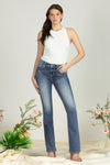 Ocean Blue Cross Denim