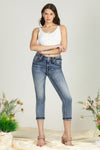 Horseshoe Blues Denim Capri