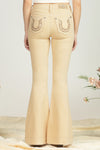Neutral Horseshoe Beige Flare