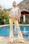Neutral Horseshoe Beige Flare
