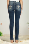 Blooming Aztec Straight Denim