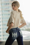 Aztec Haze Bootcut Jeans