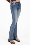 Brown Aztec Dreamcatcher Bootcut Jeans