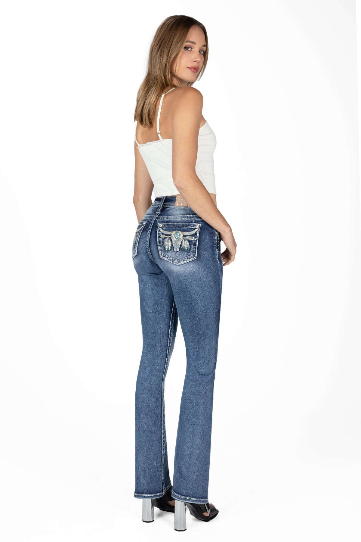 Silver Be Low Low Rise Bootcut Jeans – BK's Brand Name Clothing