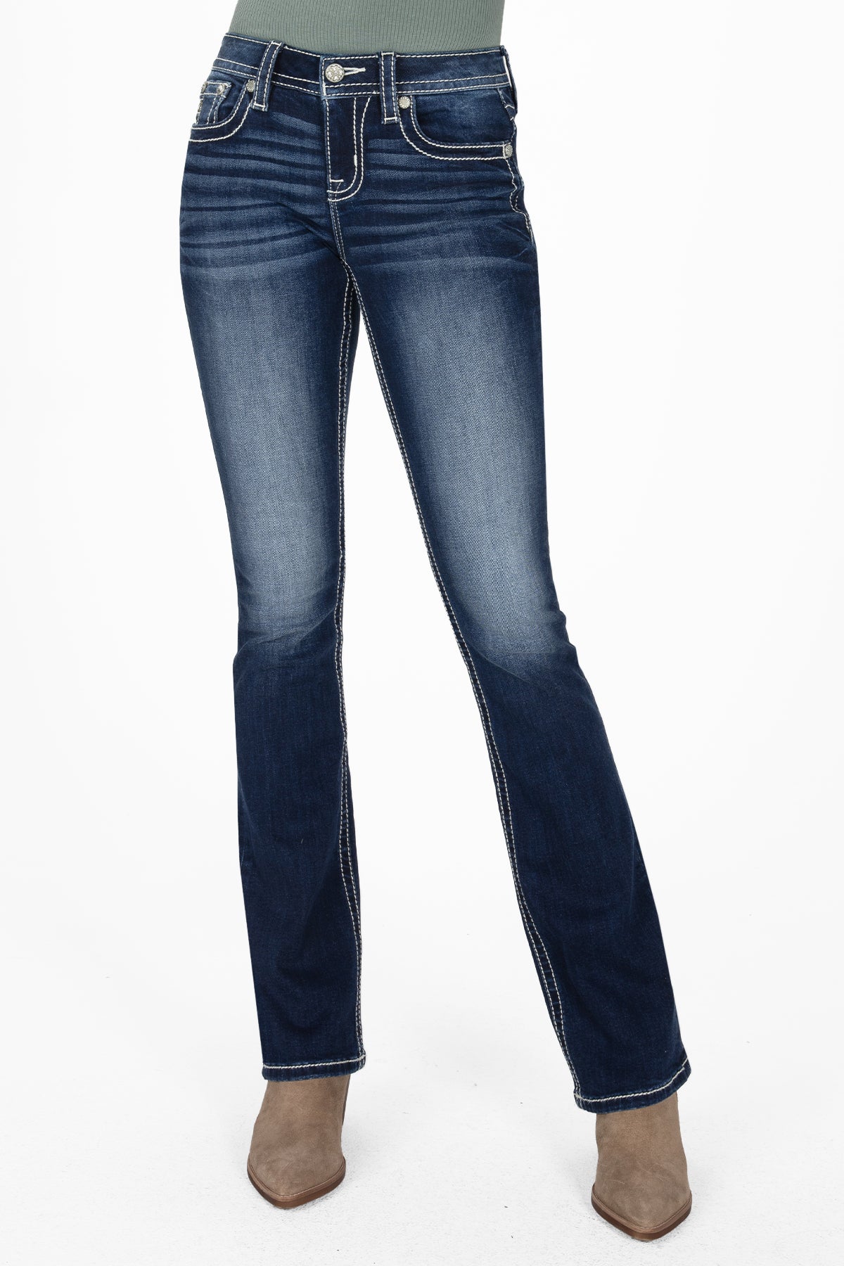 Rope & Boots Bootcut Jeans