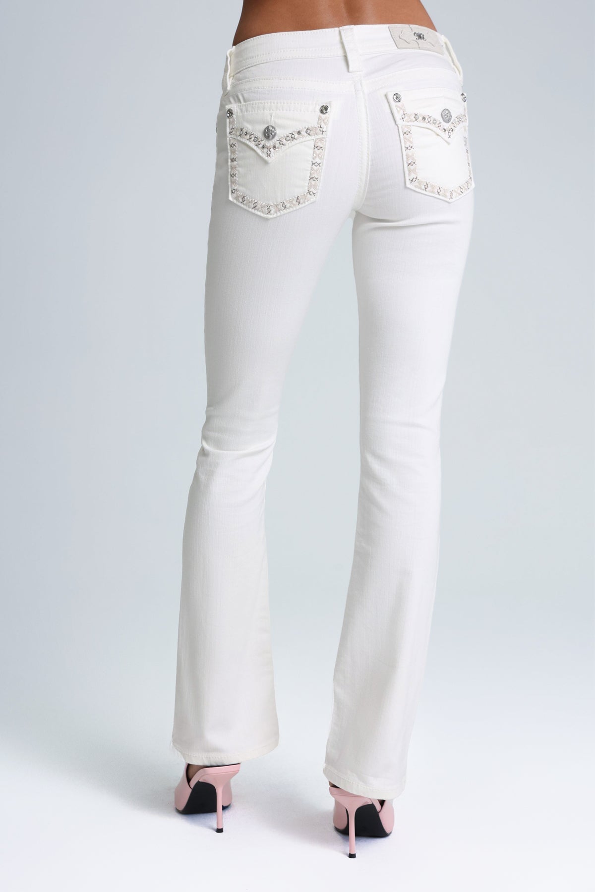 Aspen Stitch Bootcut Jeans