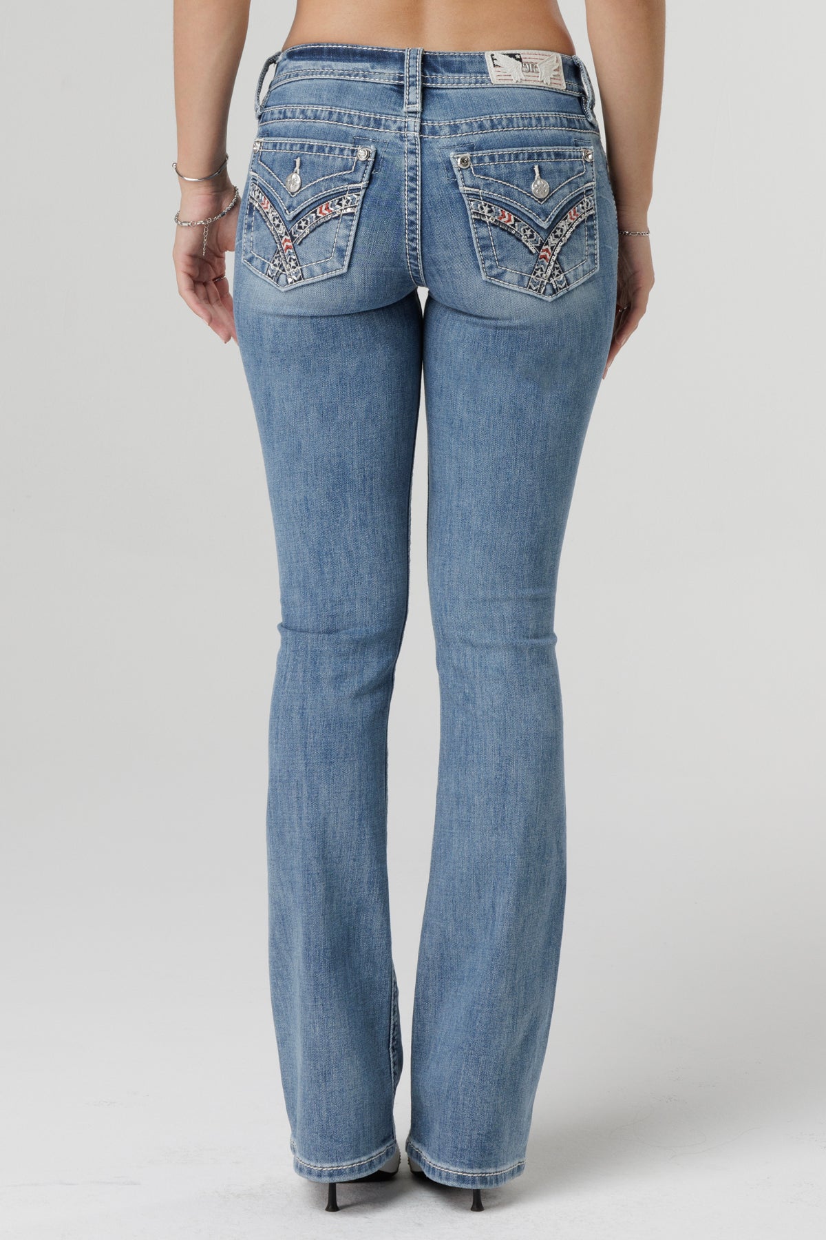 Americana Crossroads Bootcut Jeans | Only $119.00 | Medium Wash