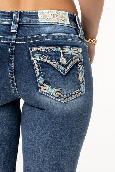 【OJOS】22SS★ Water Fur Bootcut Pants Barbara High-Rise Baby Bootcut Forward Seam Jean | Premium