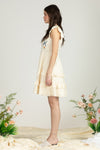 Floral Embroidered Crochet Dress