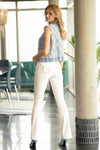 Checkered Denim Vest